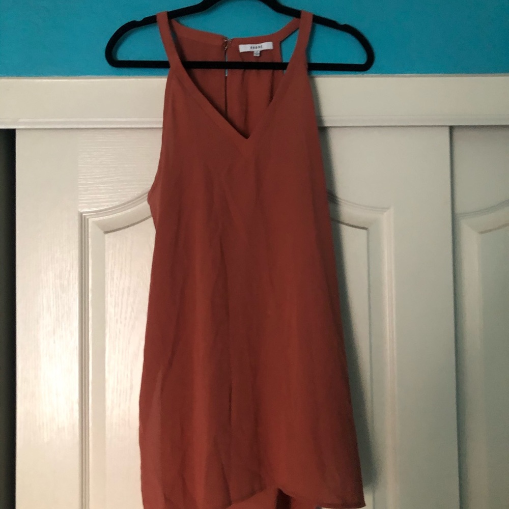Orange tank